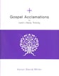 Gospel Acclamations for Lent Holy Trinity SA Singer's Edition cover